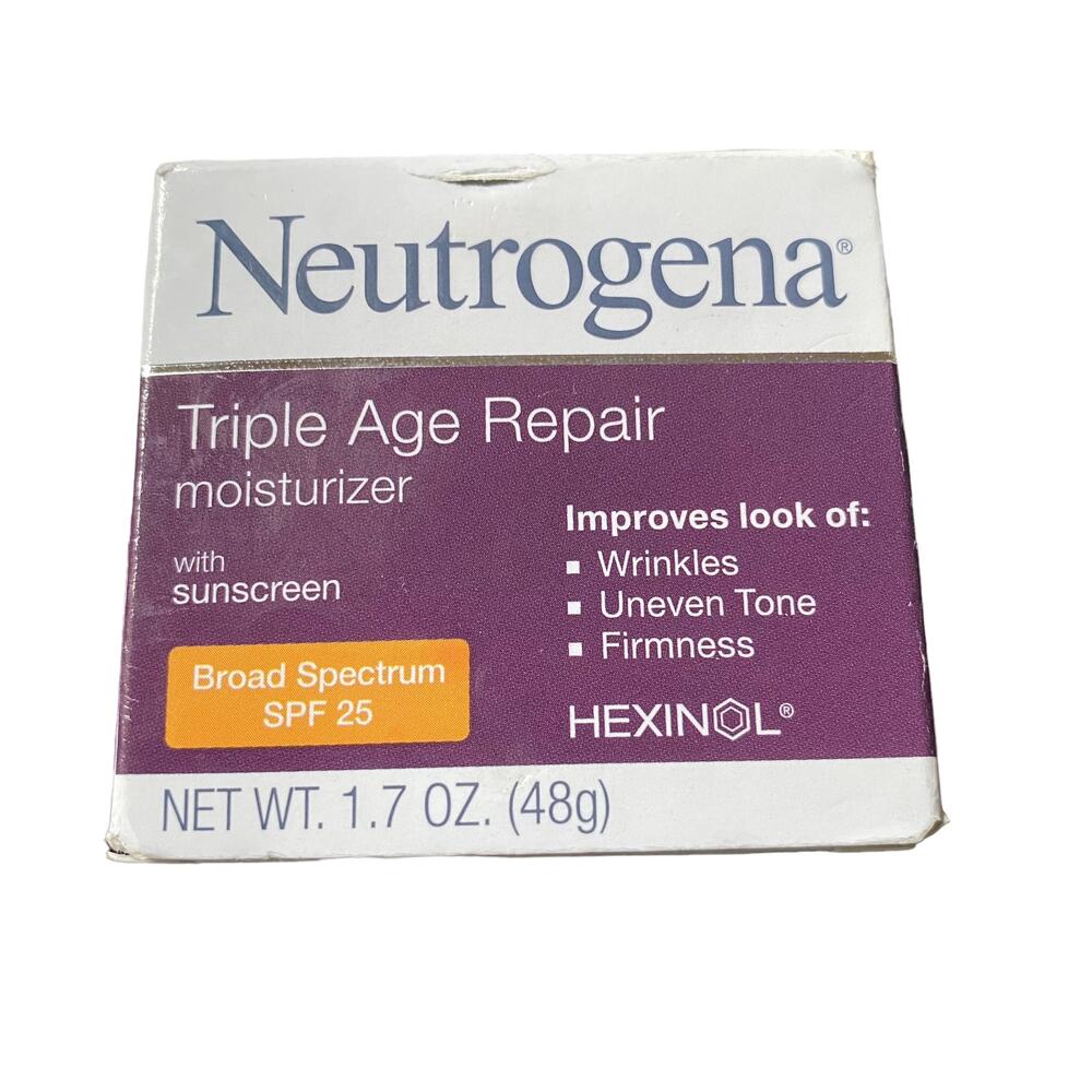 Neutrogena Triple Age Repair Moisturizer With Sunscreen Broad Spectrum SPF 25